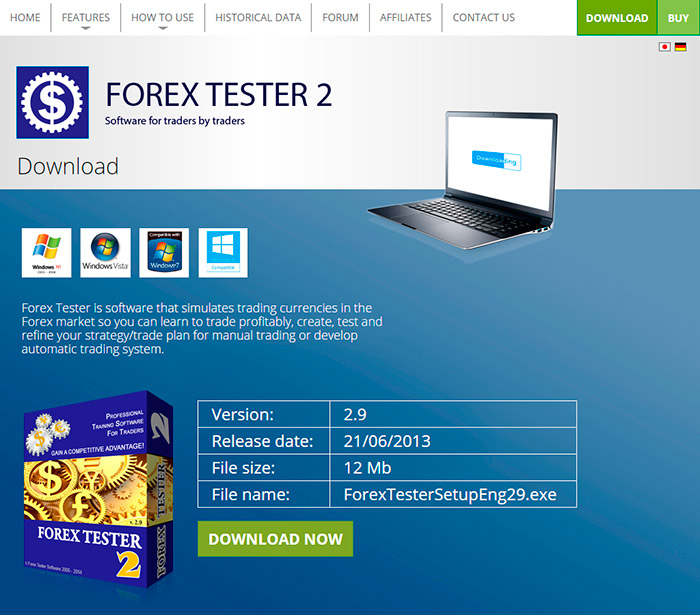 download forex tester 2