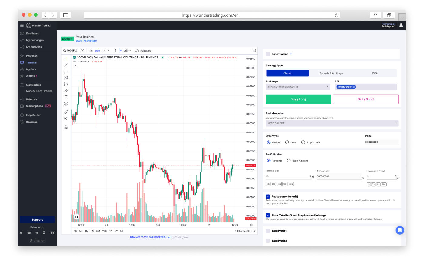terminal wunder trading wunder trading